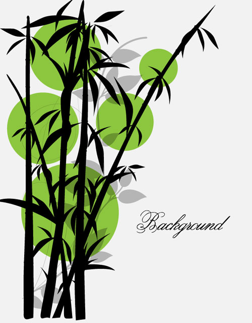500x640 Black Bamboo Plant Vector