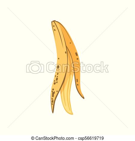 450x470 Banana Peel, Organic Garbage, Utilize Waste Concept Vector