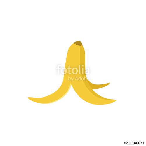 500x500 Banana Peel Illustration Stock Image And Royalty Free Vector