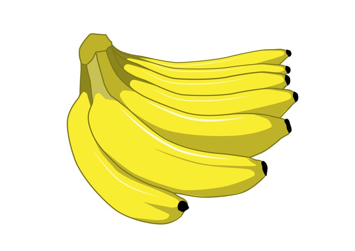 700x495 Banana Vector Wall Decal We Live To Change