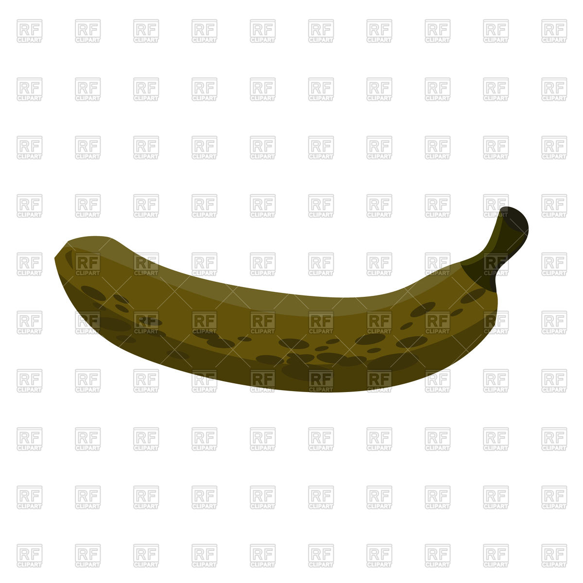 1200x1200 Rotten Banana Vector Image Vector Artwork Of Signs, Symbols