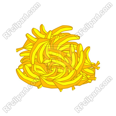 400x400 Bunch Of Banana Vector Image Vector Artwork Of Food And