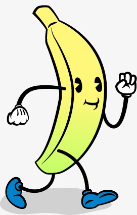 271x426 Banana Vector Material Cute Face, Banana Vector, Face Vector