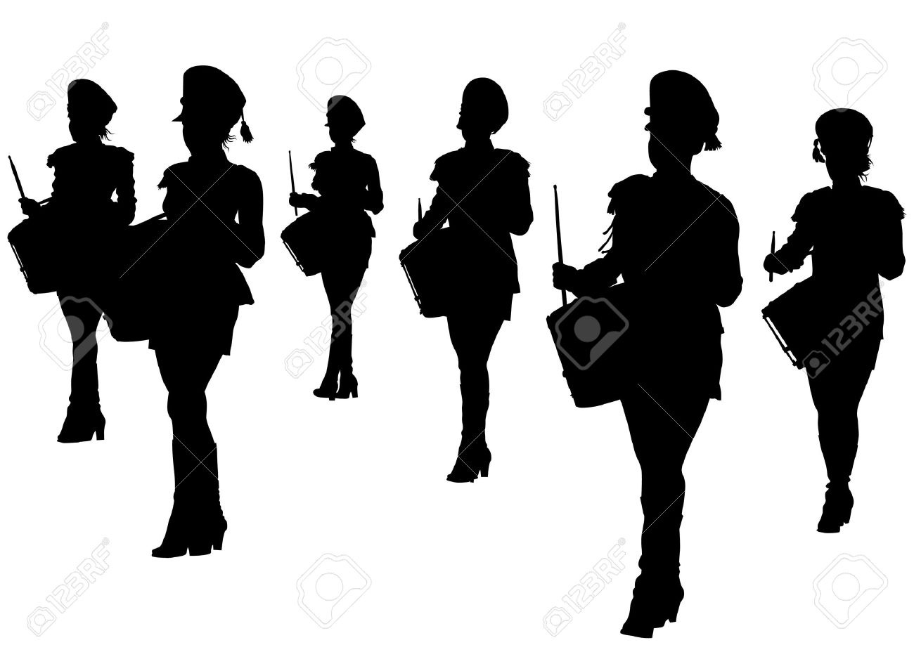 1300x918 Drum Band Vector Download