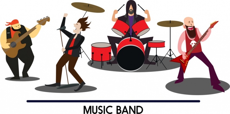 741x368 Music Performance Icons Free Vector Download (22,126 Free Vector