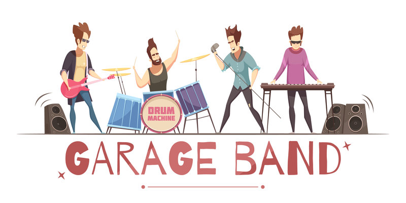 800x400 Page 1 Band On Curated Vector Illustrations, Stock Royalty Free