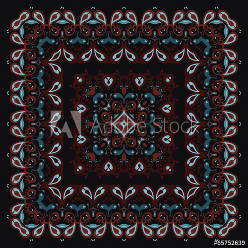 500x500 Bandana Pattern.
