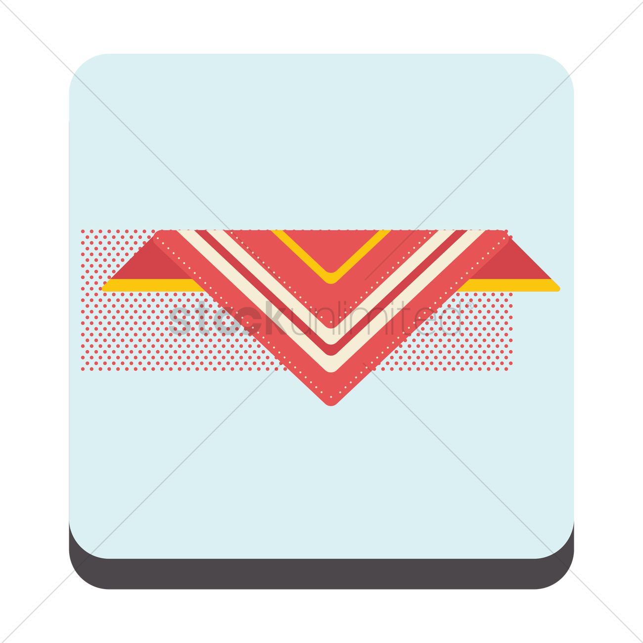 1300x1300 Free Bandana Vector Image
