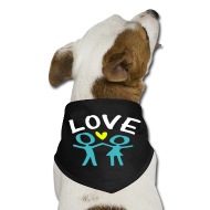 190x190 Storyt Cute Couple And Heart Vector Art Dog Bandana