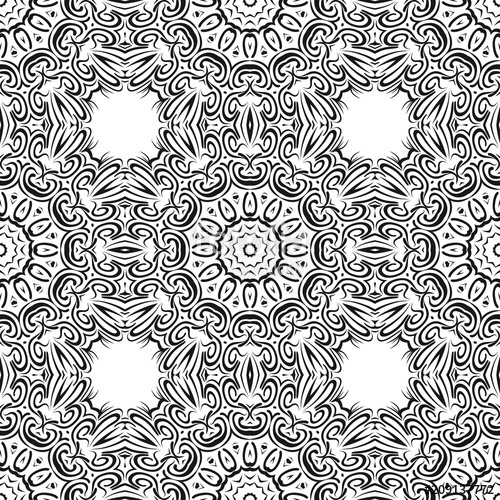 500x500 Pattern With Geometric Color Ornament, Design For Print Fabric