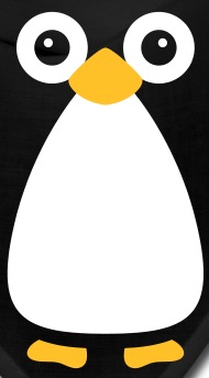190x344 Chunkydesign Spreadshop Cute Vector Penguin Bandana