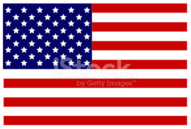 649x440 Bandera Usa Stock Vector