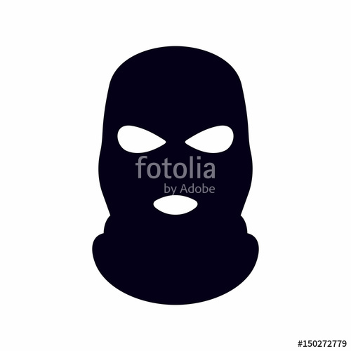 500x500 Bandit Mask Icon Stock Image And Royalty Free Vector Files On