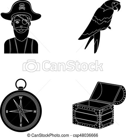 430x470 Pirate, Bandit, Hat, Bandage .pirates Set Collection Icons In