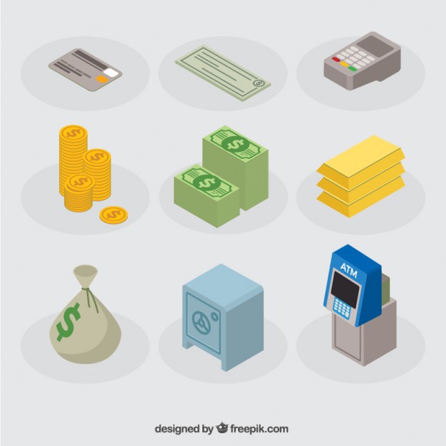 626x626 Banking Icons Vector Free Download