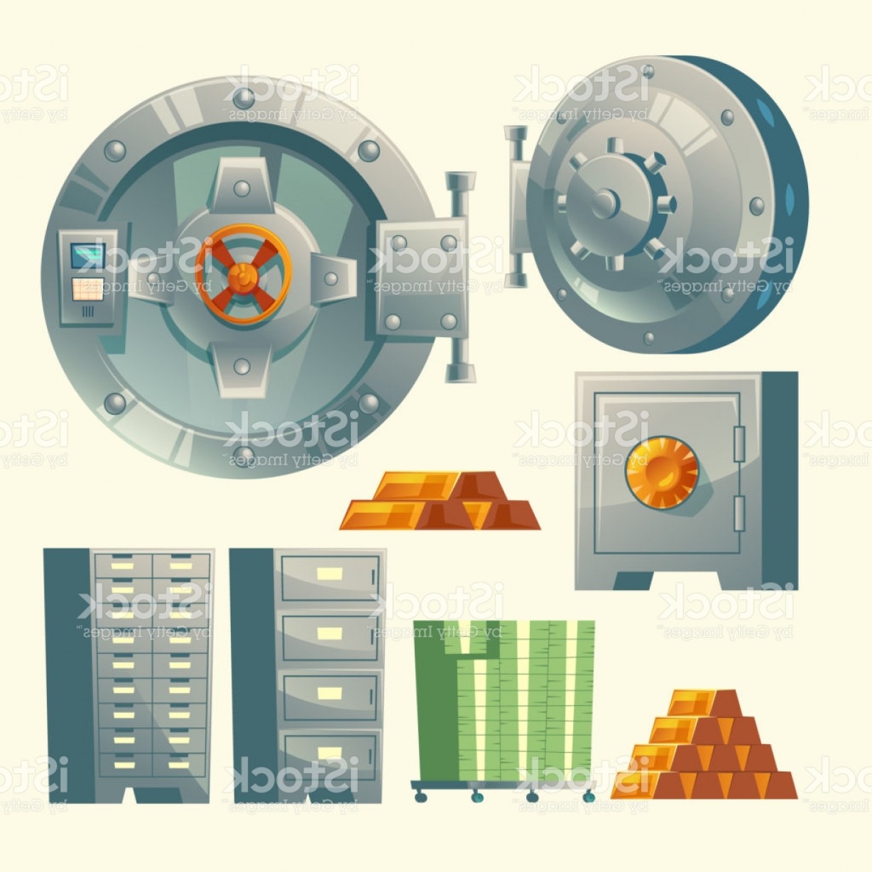 1228x1228 Vector Bank Vault Metallic Iron Safe Door Gm Shopatcloth