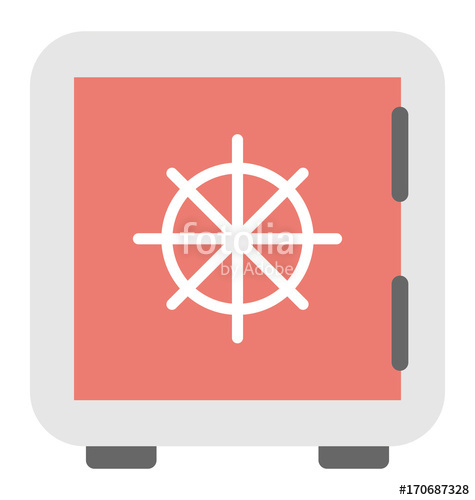 475x500 Bank Vault Vector Icon Stock Image And Royalty Free Vector Files