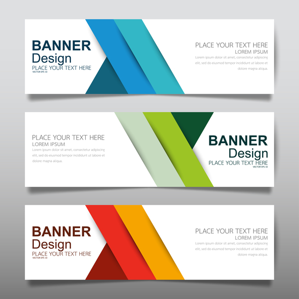600x600 Vector Set Of Modern Banners Template Design 18 Free Download