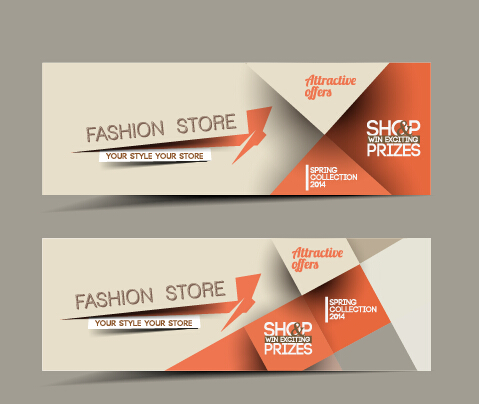 479x404 Vector Web Banners Creative Design Graphics Set 07 Free Download