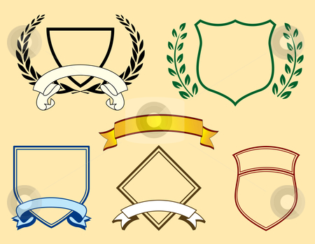 450x348 Banners And Logo Elements Stock Vector