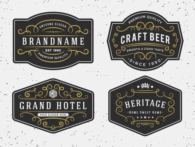 653x490 Flourish Calligraphy Frame Design For Labels, Banner, Logo, Embl