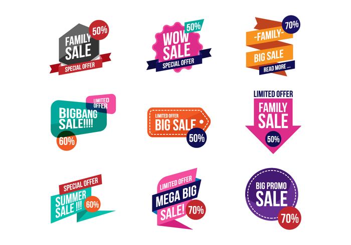 700x490 Free Sale Discount Banner Vector