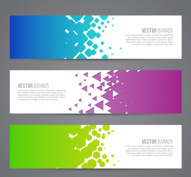 620x576 Abstract Banner Vectors