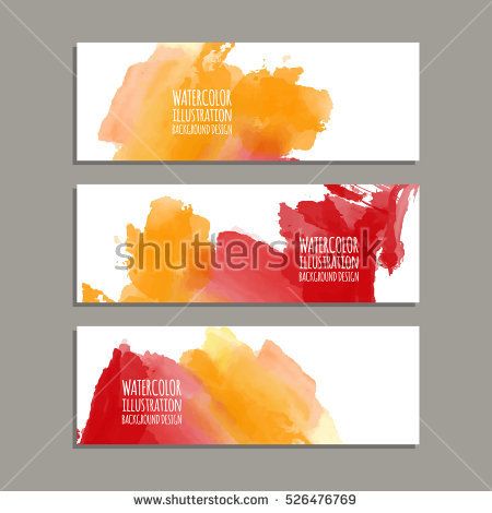 450x470 Vector Banner Shapes Collection Isolated On White Background. Hand
