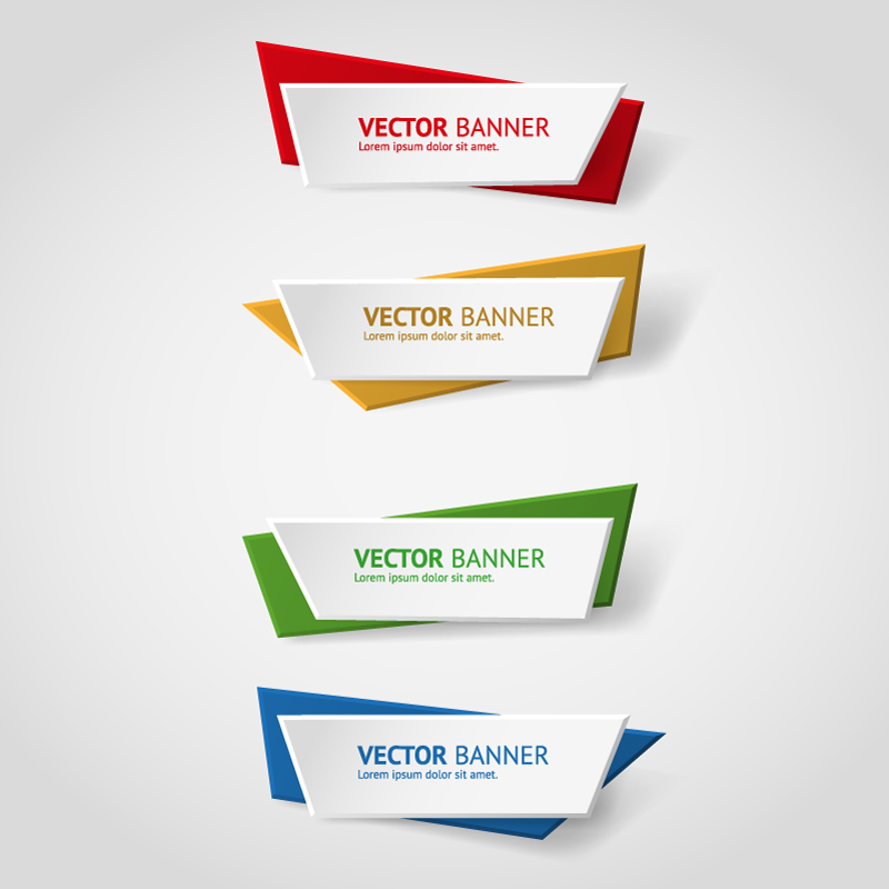 800x800 Color Simple Banner Vector Free Vector Graphic Download