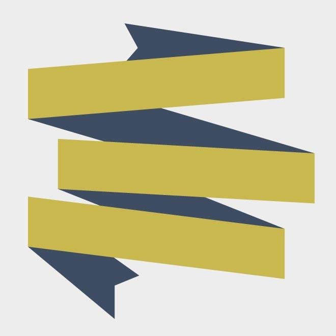 660x660 Free Origami Ribbon Banner Vector.eps Psd Files, Vectors