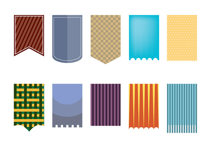 700x489 Free Vector Hanging Banners Creative Beacon