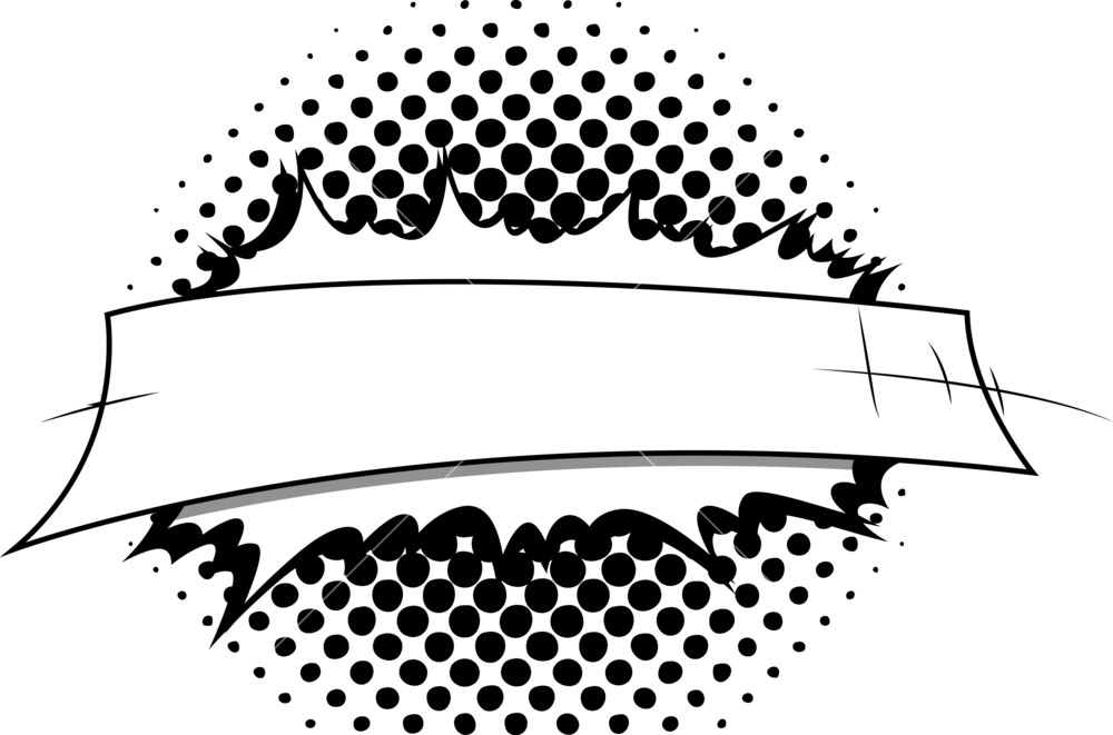 1000x661 Retro Comic Background Banner Vector Royalty Free Stock Image