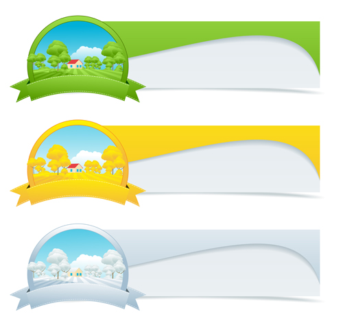 500x471 Abstract Of Colorful Flowers Banners Vector 02 Free Download