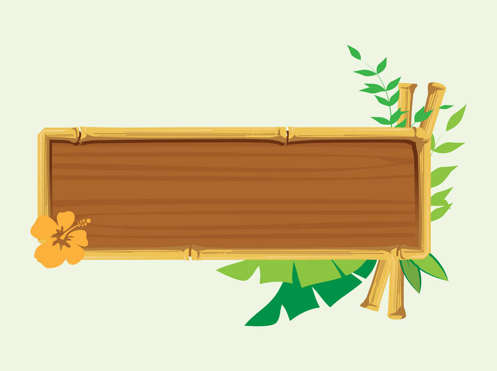 1024x765 Wooden Banner Vector Art Amp Graphics