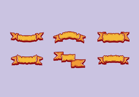 286x200 Old Banner Free Vector Art