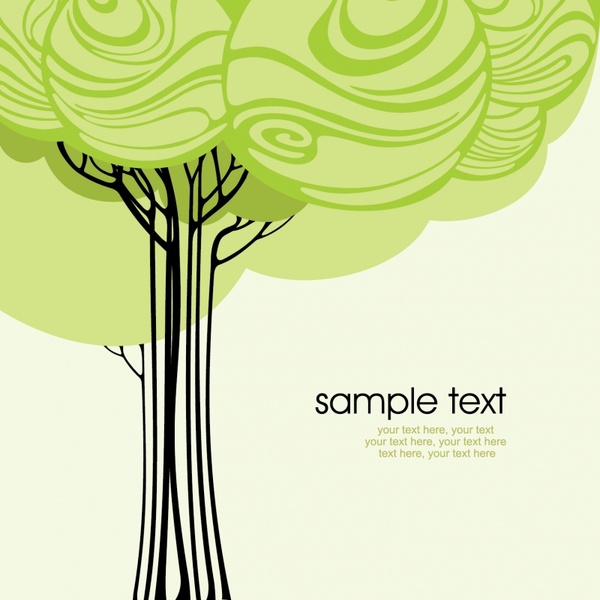 600x600 Cartoon Tree Vector Free Vector In Encapsulated Postscript Eps