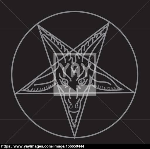 512x508 The Sigil Of Baphomet Vector