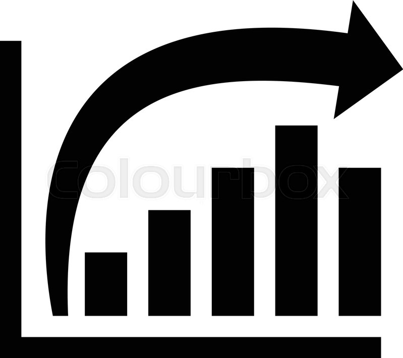 799x710 Bar Graph Vector Icon Stock Vector Colourbox