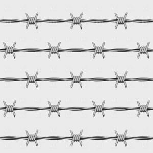 300x300 Barbed Wire Background Vector Clipart Sohadacouri