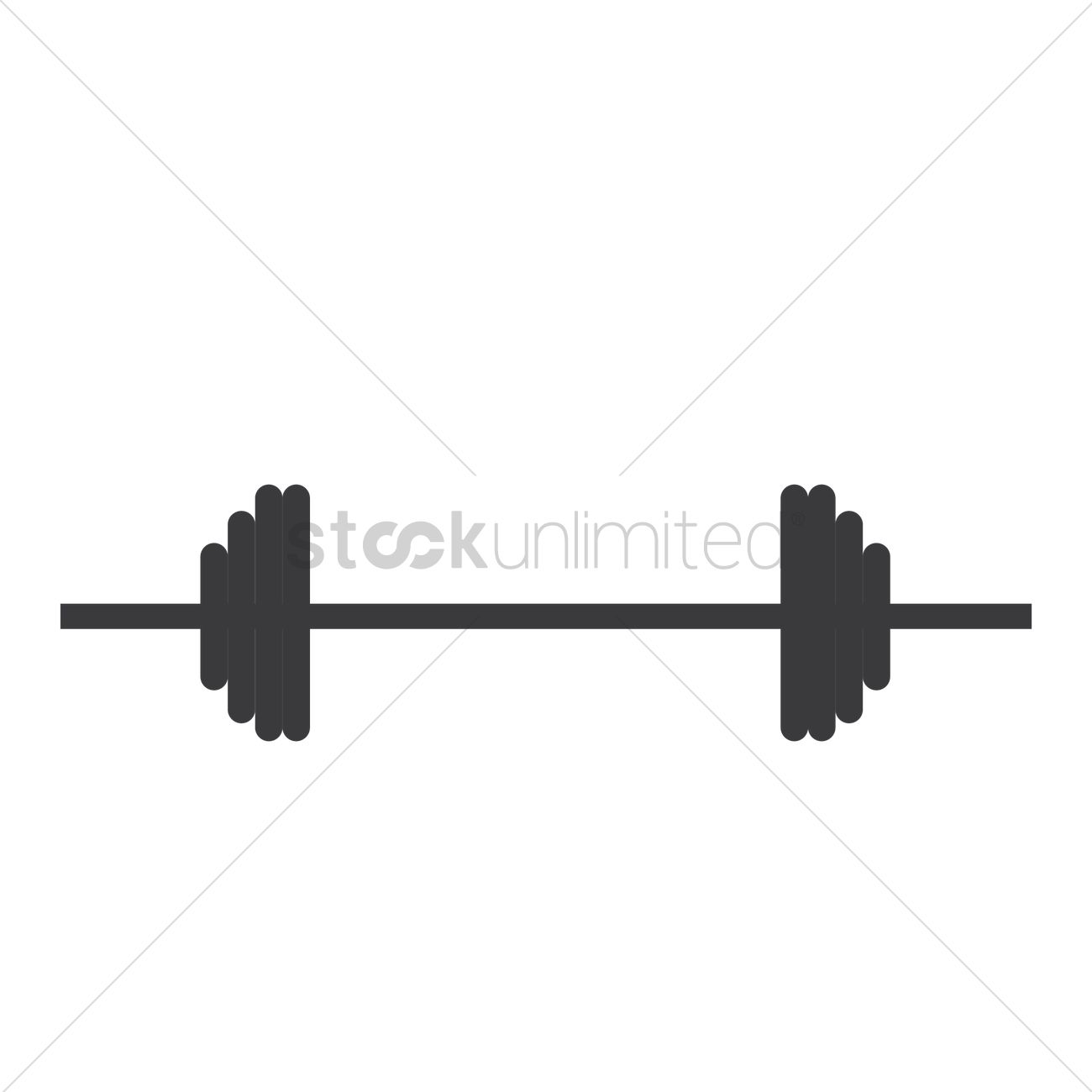 1300x1300 Barbell Vector Image