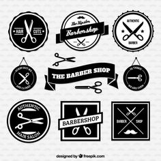 236x236 86 Best Barber Shop Logo Vector Images In 2018