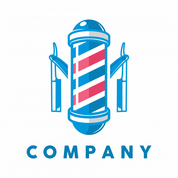 626x626 Barbershop Barber Logo Vector Illustration Barberman Vector
