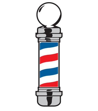 398x454 Barber Pole Vector