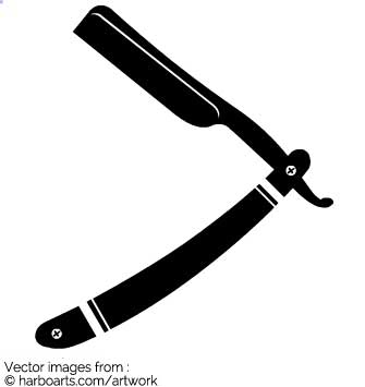 335x355 Download Straight Razor Baber Knife