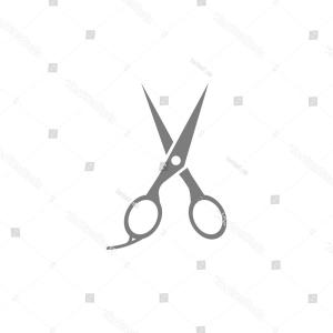 300x300 Barber Scissors Vector Icon On White Sohadacouri