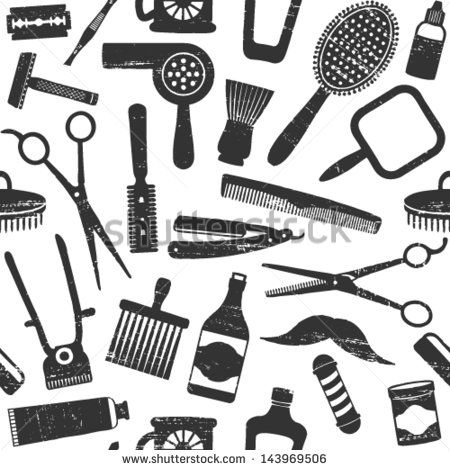450x470 Barber Logo Clipart