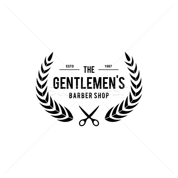 600x600 Vintage Barber Shop Logo Vector Illustration User 11138126
