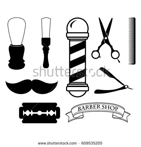 450x470 Barber Shop Vector Icon Barbershop Barber Shop