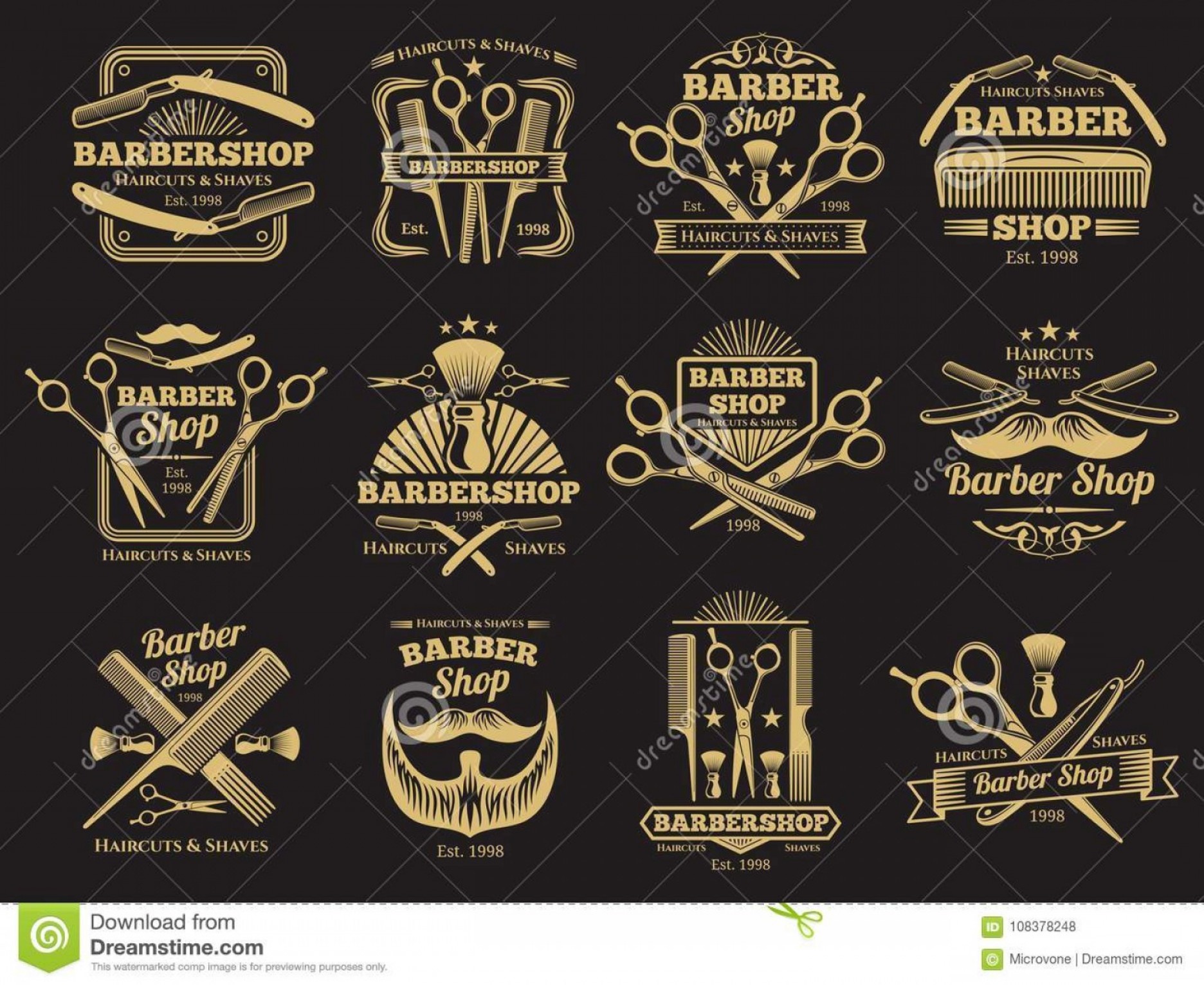 1872x1533 Golden Barber Vector Arenawp