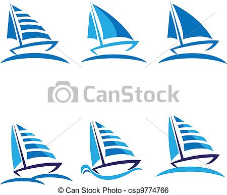 450x386 Vector, Barcos, Determinado, Logotipo.